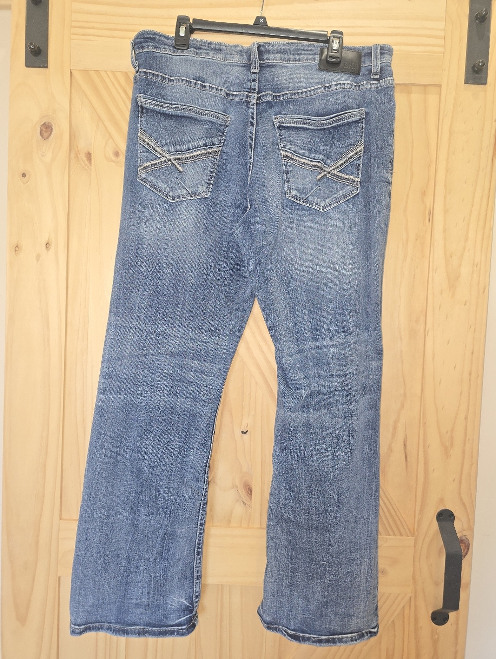 BKE Tyler Jeans Mens 38X32 Blue Denim Bootcut Medium Wash - Picture 4 of 4